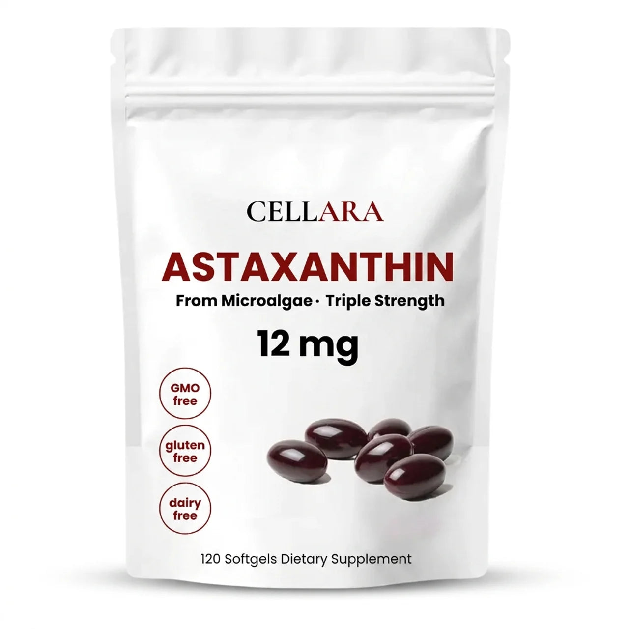 Astaxanthin 12mg Softgels